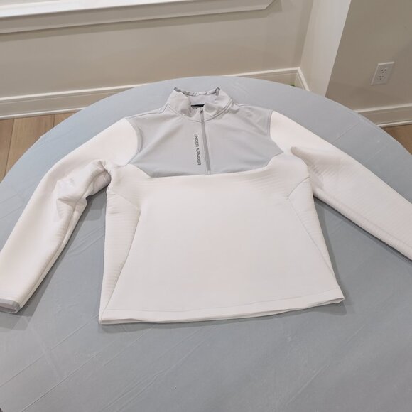 Under Armour Storm Daytona Evolution Men's 1/2 Zip - Halo Gray - Picture 3 of 9